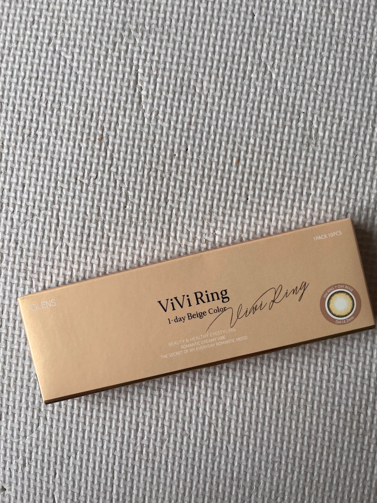 ViVi Ring 1day/OLENS/ワンデー(1DAY)カラコンを使ったクチコミ(1枚目)