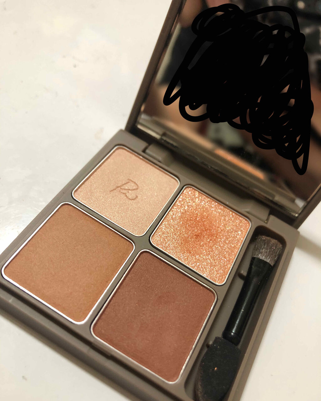 インザミラーアイパレット/Ririmew/アイシャドウパレットを使ったクチコミ（1枚目）