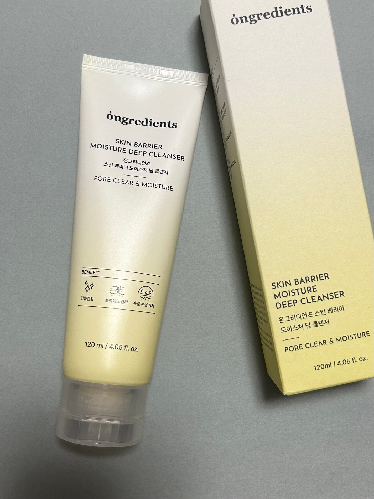 スキンバリアモイスチャーディープクレンザー /Ongredients/洗顔フォームを使ったクチコミ(1枚目)