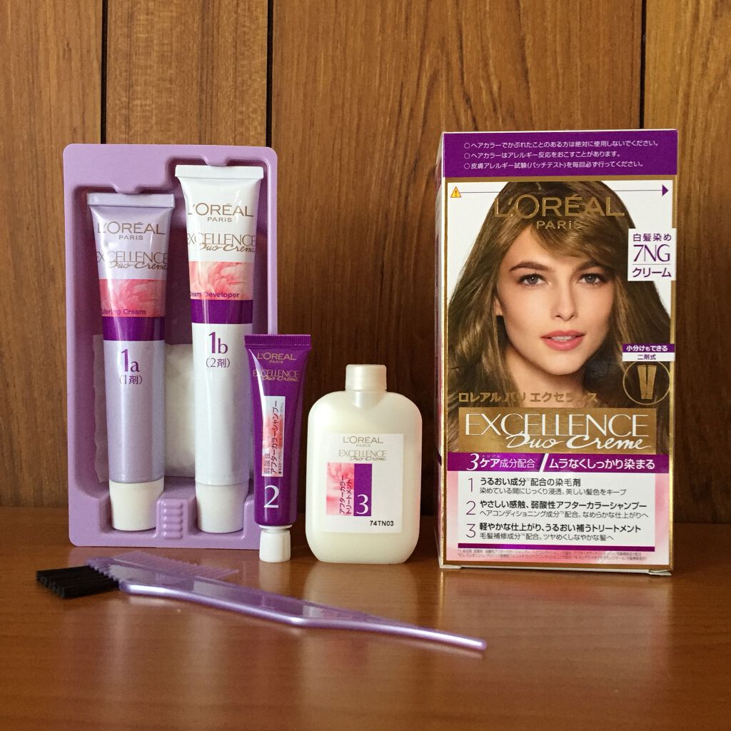 エクセランス R クリームタイプ /ロレアル パリ/ヘアカラーを使ったクチコミ(1枚目)