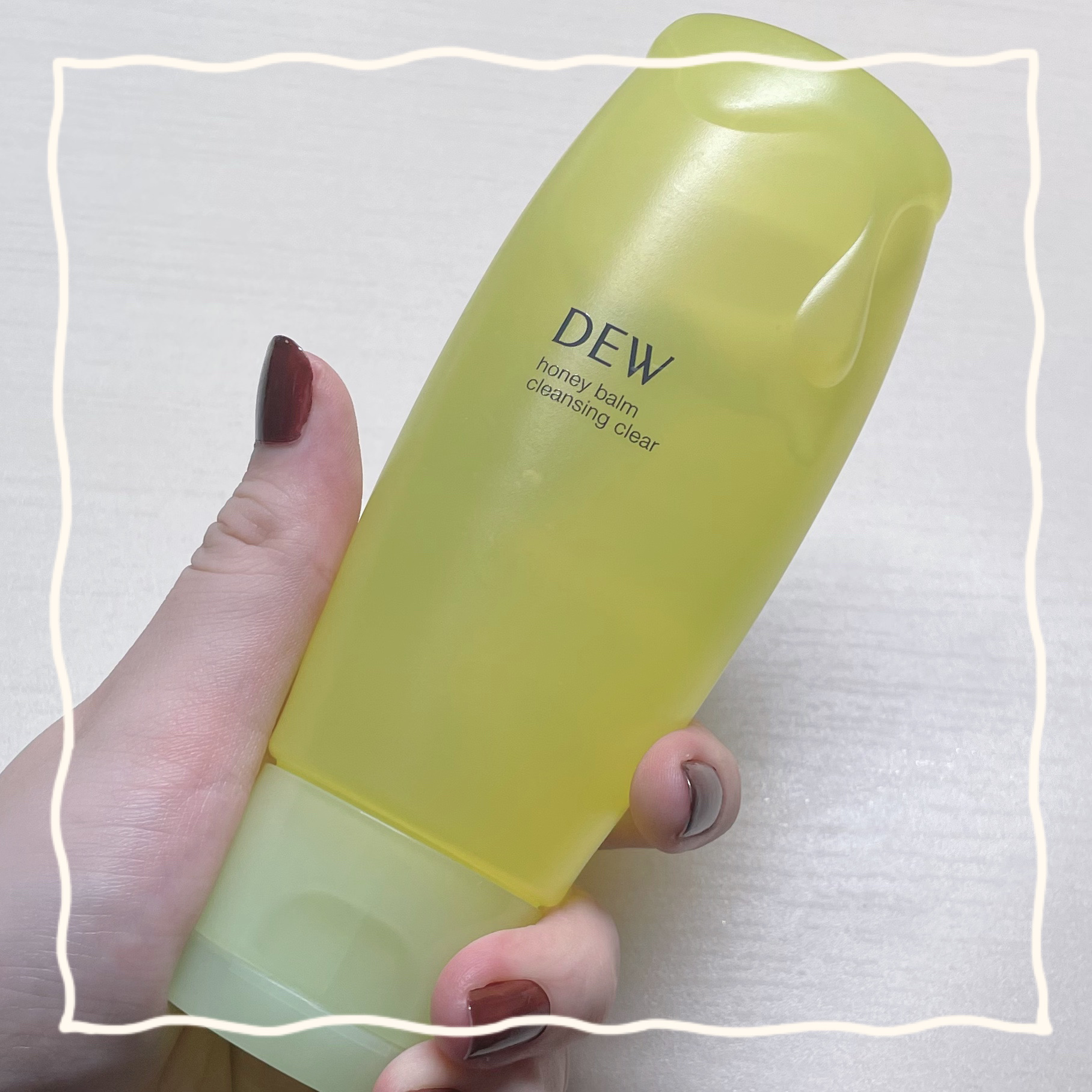 ハニーバームクレンジング クリア/DEW/クレンジングバームを使ったクチコミ（2枚目）