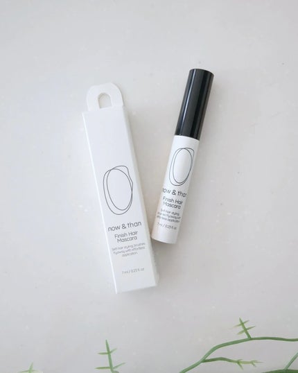 フィニッシュヘアマスカラ/now & than(ナウアンドダン)/その他スタイリングを使ったクチコミ(5枚目)