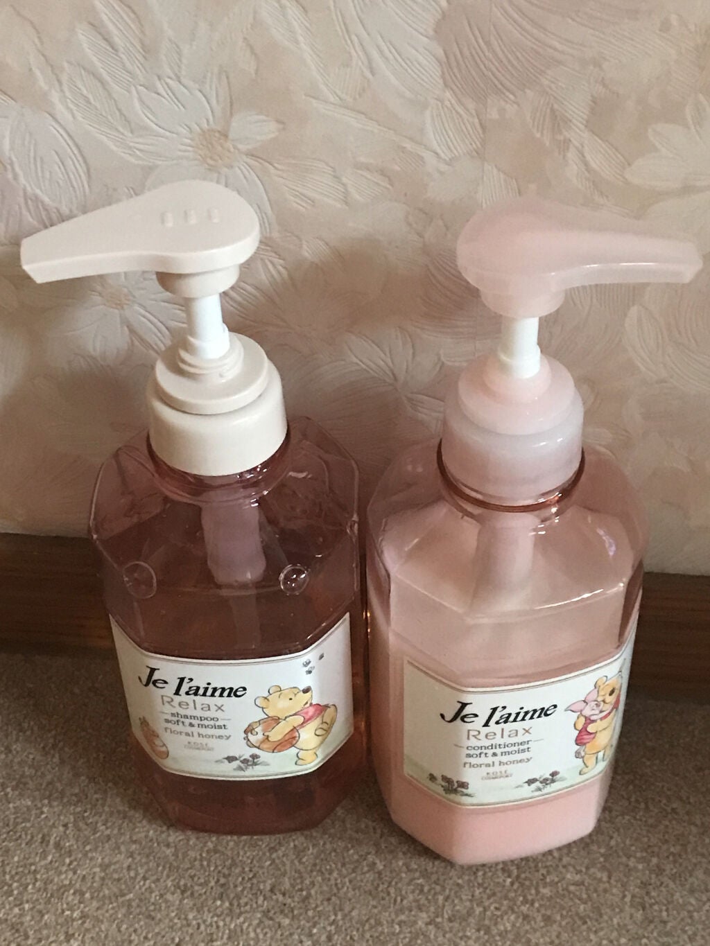 ジュレーム リラックス限定デザイン減量ペアセット(ソフト&モイスト)ON/Je l'aime/シャンプー・コンディショナーを使ったクチコミ(3枚目)