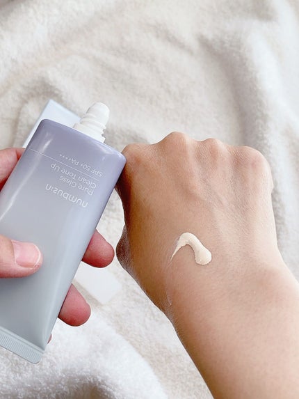 1番 ガラス玉トーンアップクリーム/numbuzin/日焼け止めクリームを使ったクチコミ(3枚目)