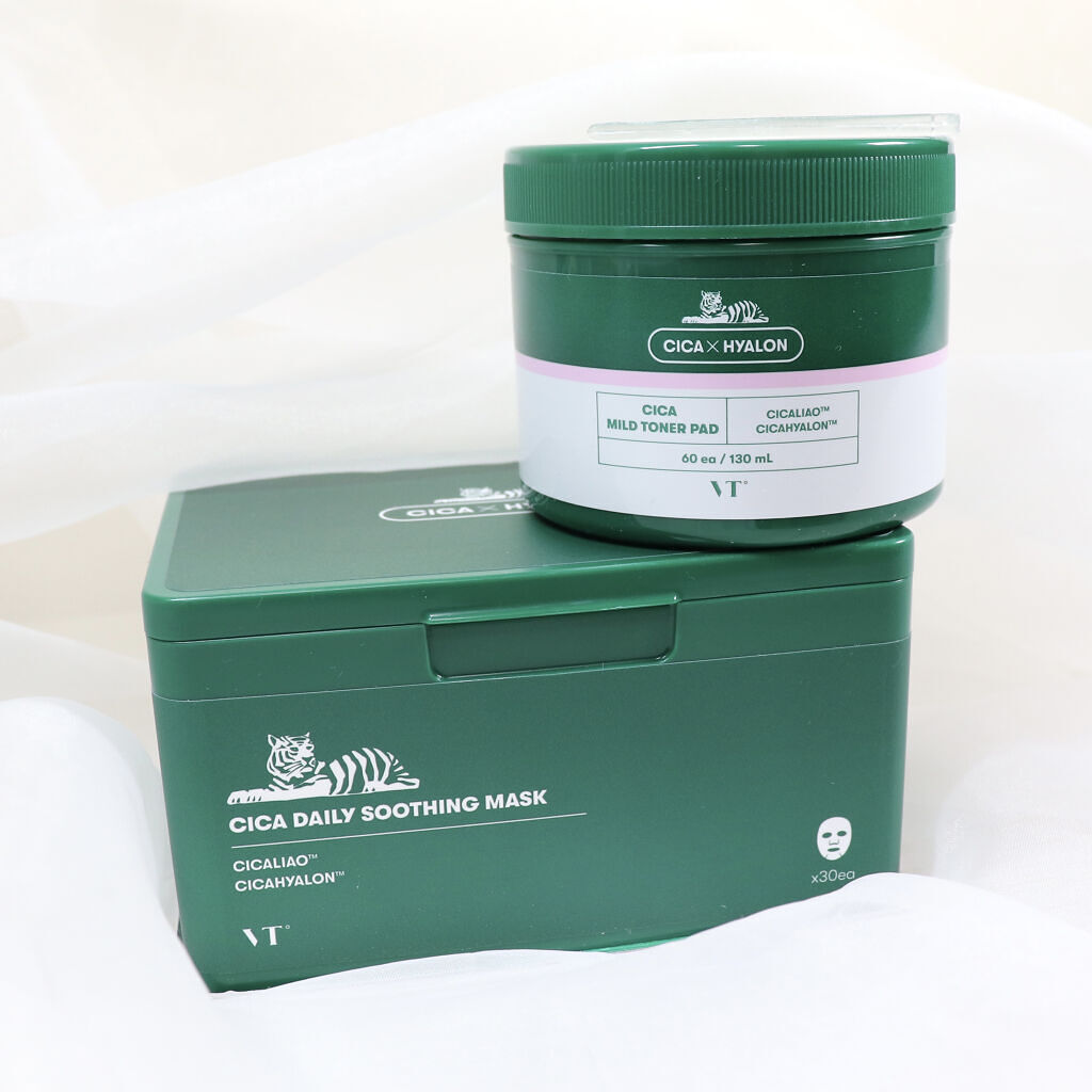 CICA デイリースージングマスク/VT/シートマスク・パックを使ったクチコミ（1枚目）