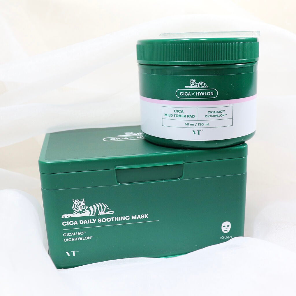 CICA デイリースージングマスク/VT/シートマスク・パックを使ったクチコミ(1枚目)
