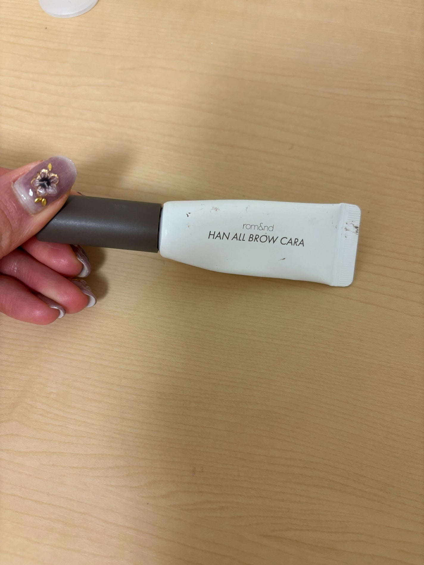 ハンオールブロウカラ/rom&nd/眉マスカラを使ったクチコミ(2枚目)