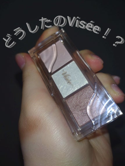 キラー アイ トリオ/Visée/アイシャドウパレットを使ったクチコミ(1枚目)
