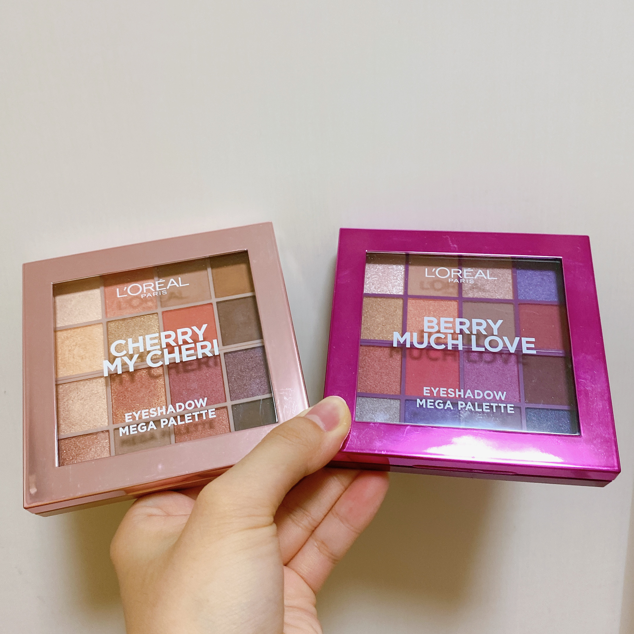 アイシャドウ メガパレット 01 CHERRY MY CHERI/ロレアル パリ/アイシャドウパレットを使ったクチコミ（2枚目）