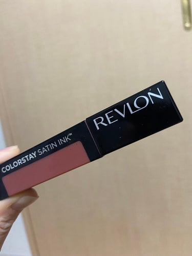 カラーステイ サテン インク/REVLON/口紅を使ったクチコミ（1枚目）