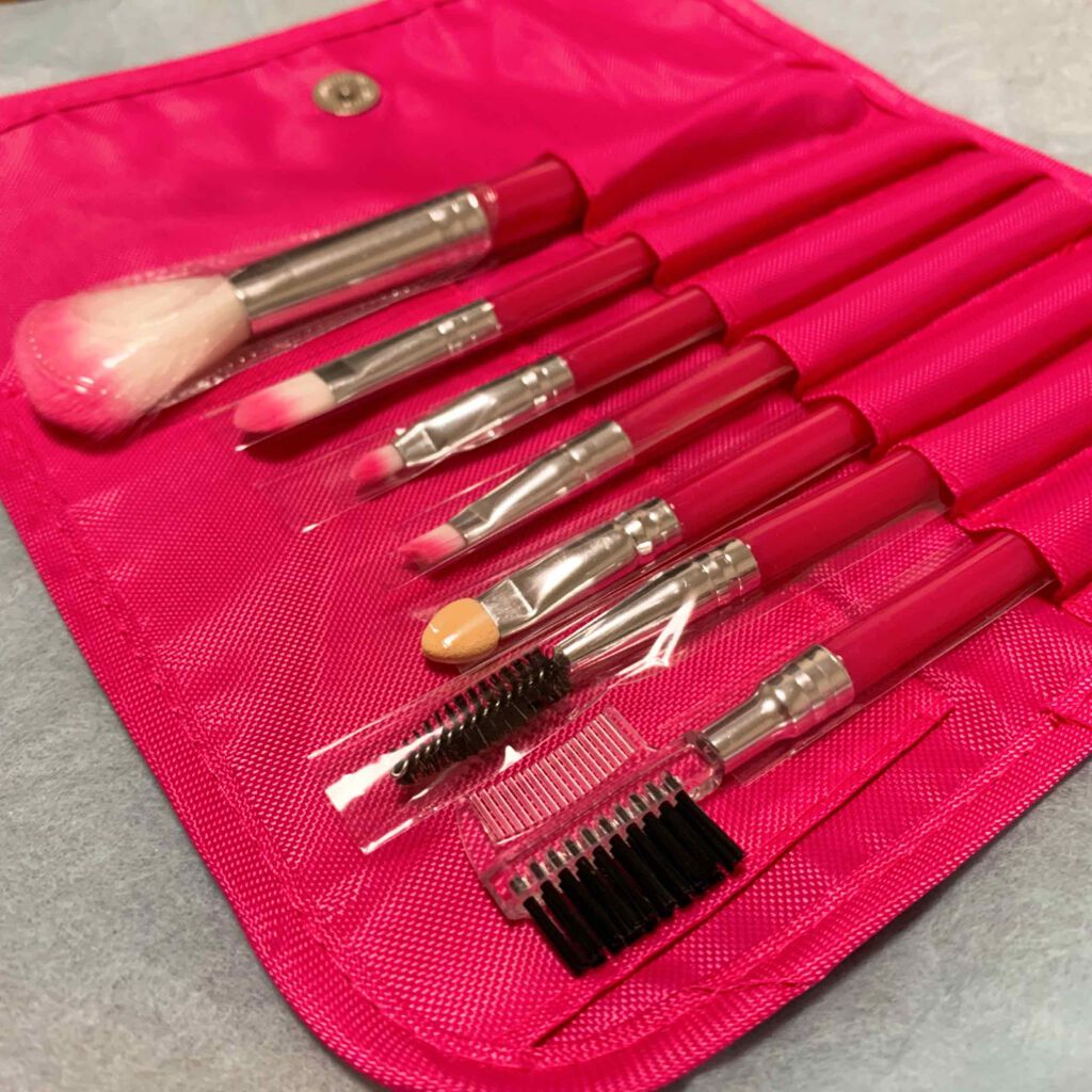 ブラシセット/サンキューマート/メイクブラシを使ったクチコミ（2枚目）