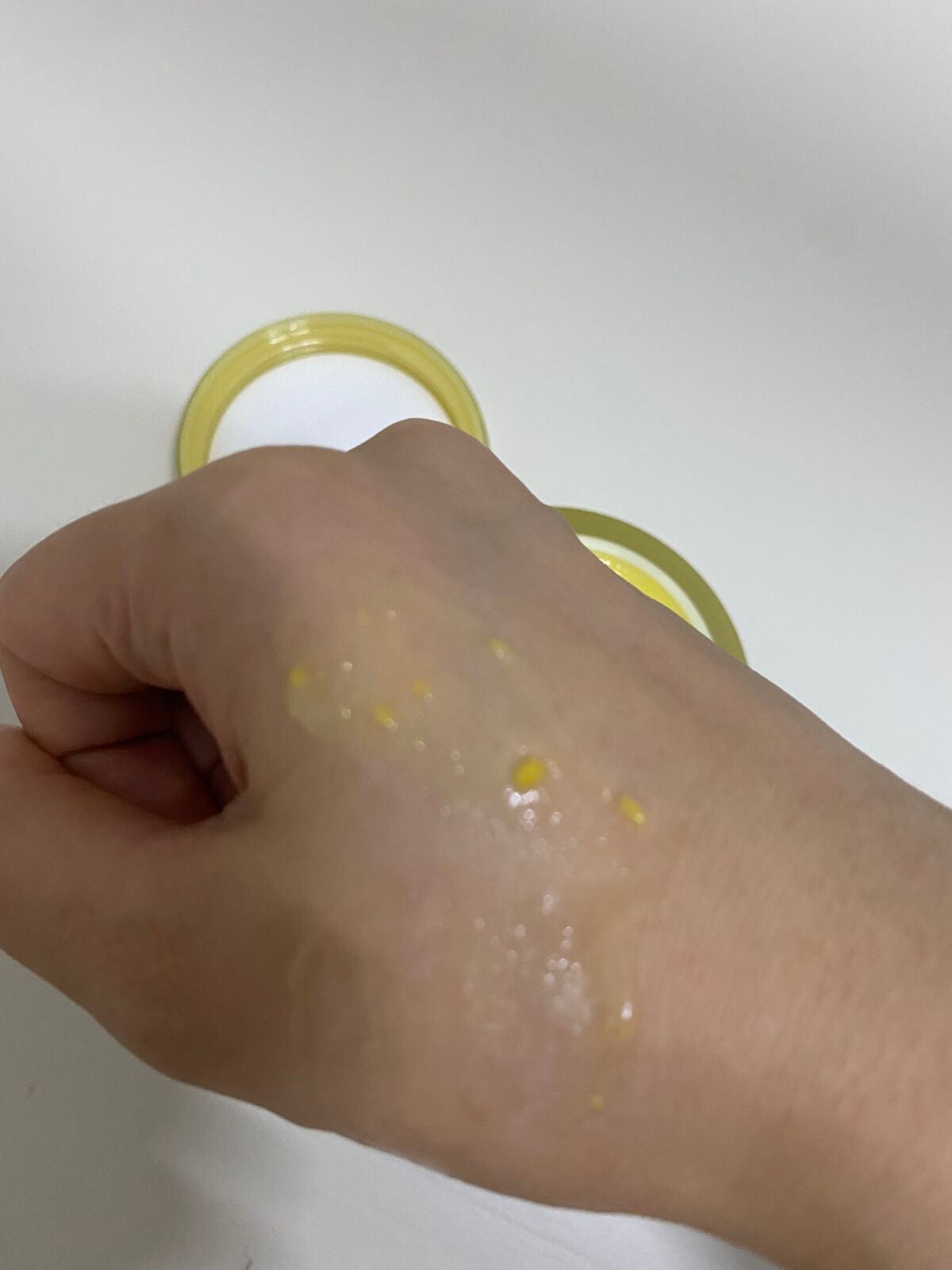 月光ゆず睡眠パック(旧バージョン)/HANYUL(ハンユル)/フェイスクリームを使ったクチコミ(2枚目)