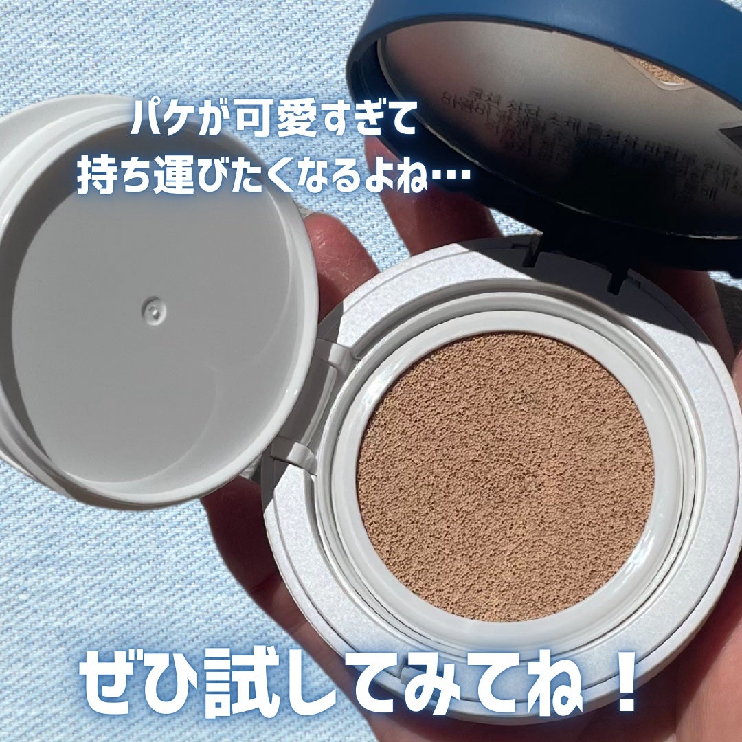 アルティメットフィット ロングウェアデニムクッション/OHUI/クッションファンデーションを使ったクチコミ(6枚目)