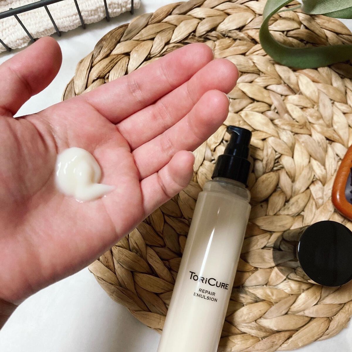 トリキュア リペアエマルジョン/トリキュア/アウトバストリートメントを使ったクチコミ（2枚目）