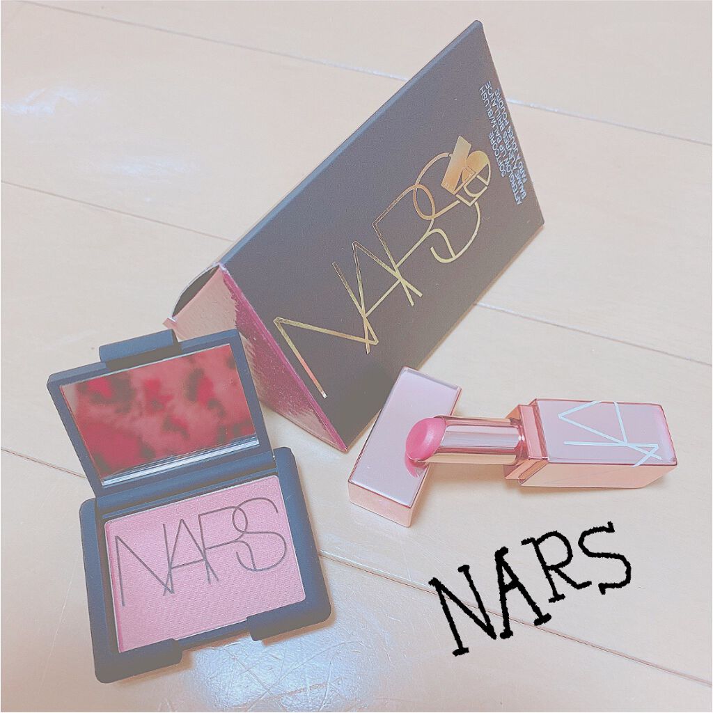 ソフトコア ブラッシュ＆バームデュオ/NARS/メイクアップキットを使ったクチコミ（1枚目）