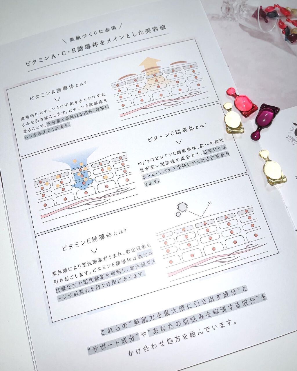 ぴーちゃん🧡インスタでコメント返信 on LIPS 「おもしろいアイテム見つけた😍😍手っ取り早く自分に合ったスキンケ..」(6枚目)