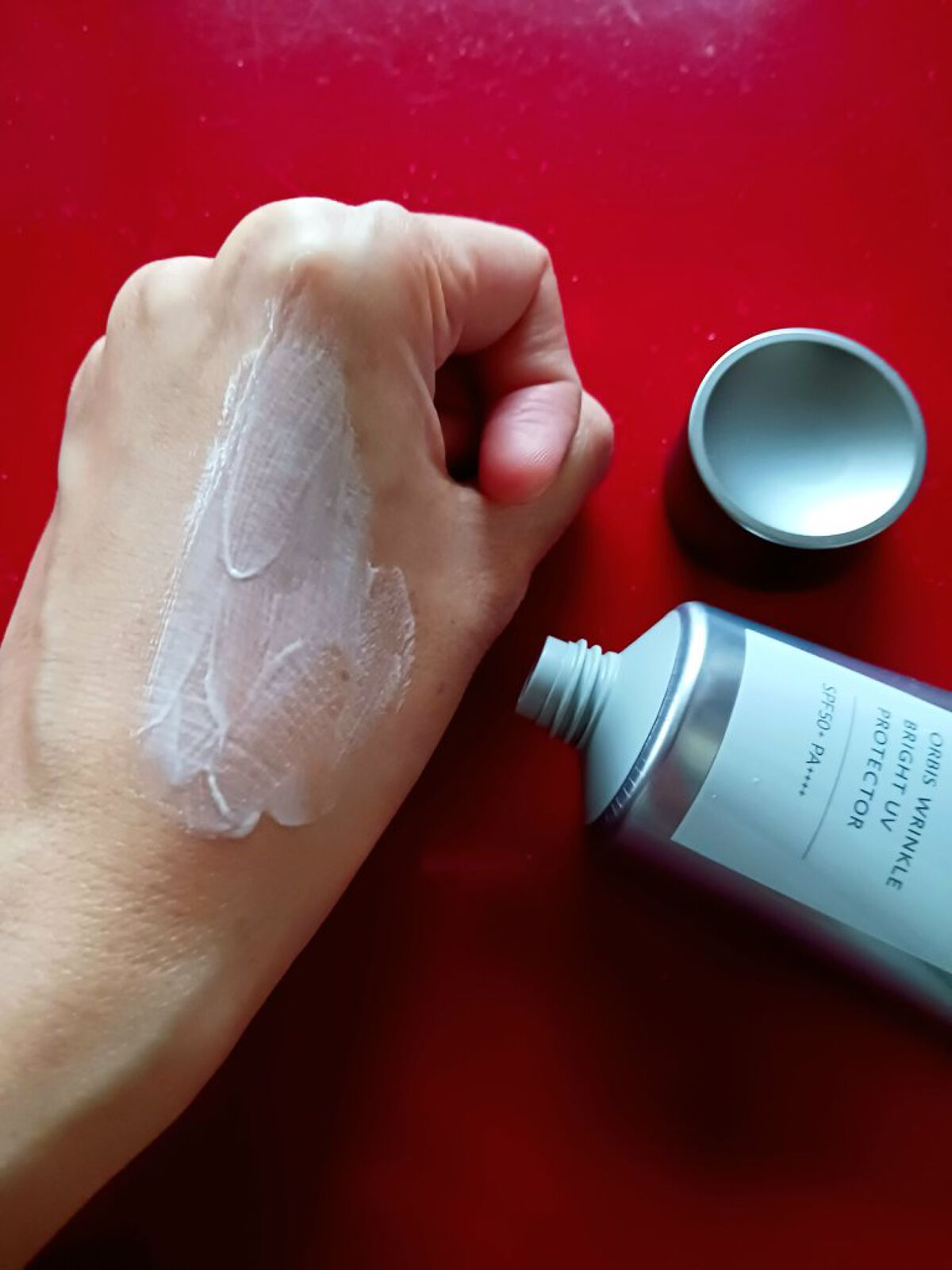 オルビス リンクルブライトＵＶプロテクター/オルビス/日焼け止めクリームを使ったクチコミ（3枚目）