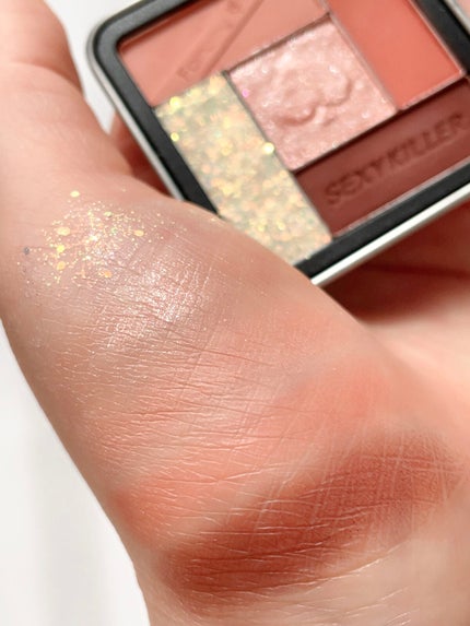 スペード5カラーアイシャドウ/FOMOMY/アイシャドウパレットを使ったクチコミ(4枚目)