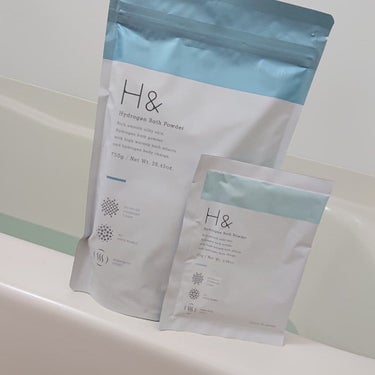 アッシュアンド 水素入浴剤/H&/入浴剤を使ったクチコミ（3枚目）