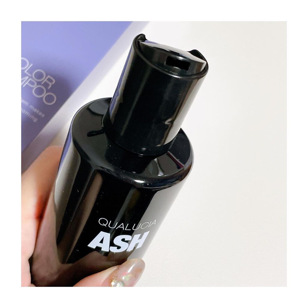 クオルシア カラーシャンプー/クオルシア/市販シャンプーを使ったクチコミ（2枚目）