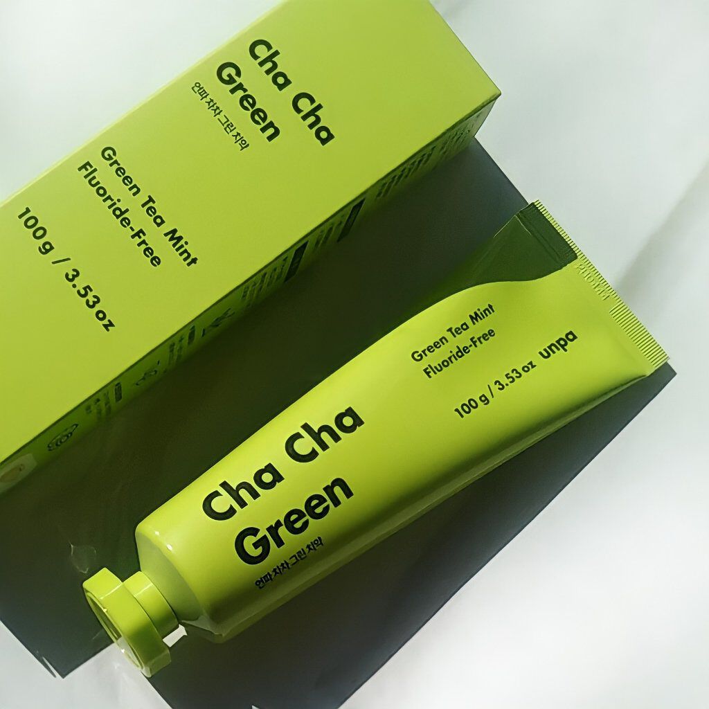 Cha Cha Charcoal Vegan Greentea Toothpaste/chacha/歯磨き粉を使ったクチコミ（1枚目）