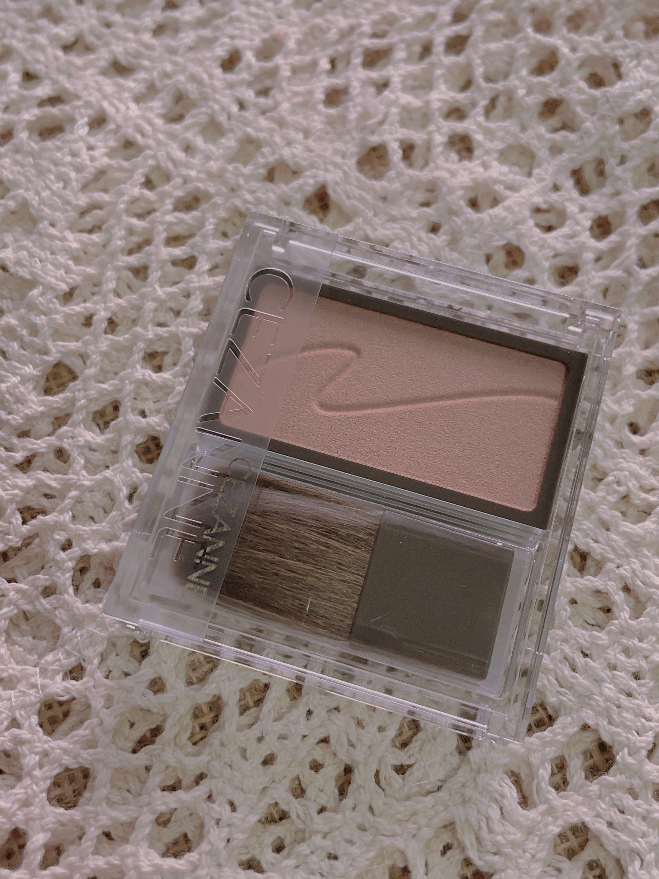 チークブラッシュ/CEZANNE/パウダーチークを使ったクチコミ（2枚目）