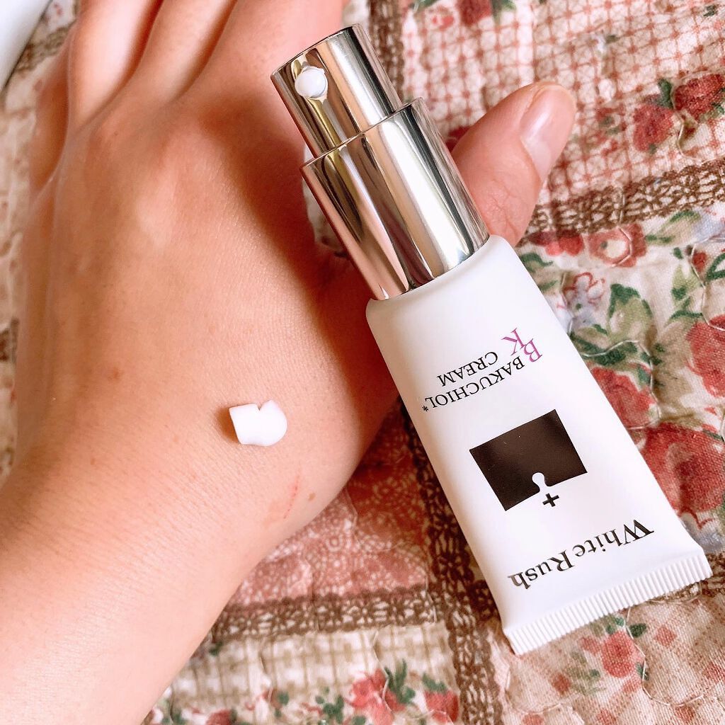 バクシア モイスチャーアップクリーム/White Rush/フェイスクリームを使ったクチコミ（2枚目）