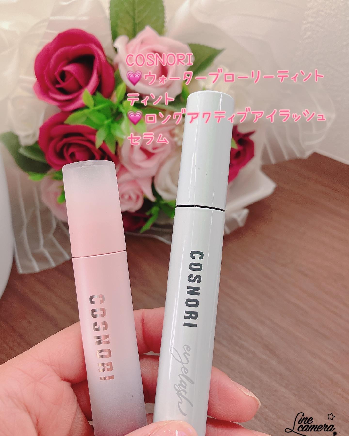 コスノリ ウォーターブラーリーティント/COSNORI/リップティントを使ったクチコミ（1枚目）