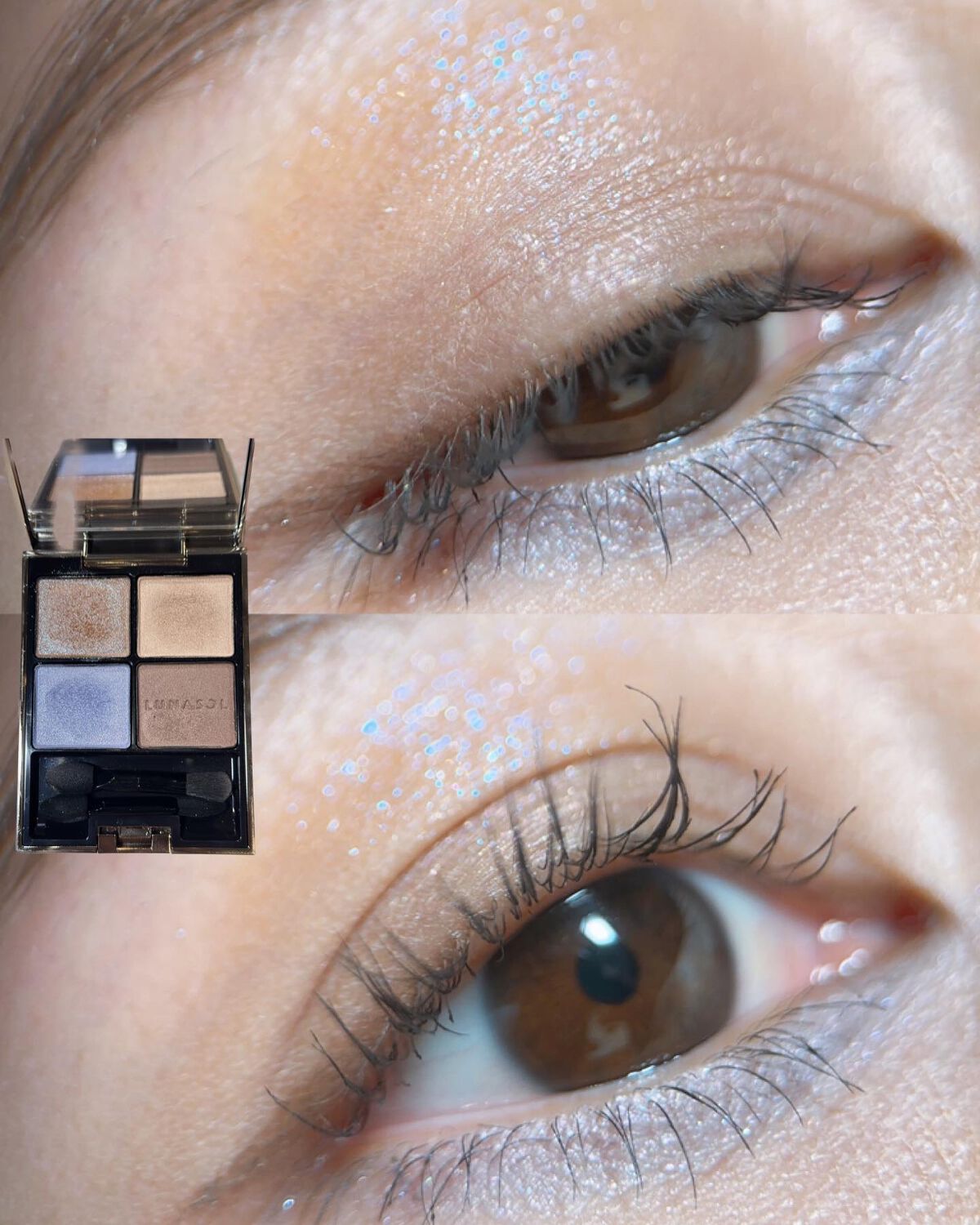 アイカラーレーション/LUNASOL/アイシャドウパレットを使ったクチコミ(3枚目)