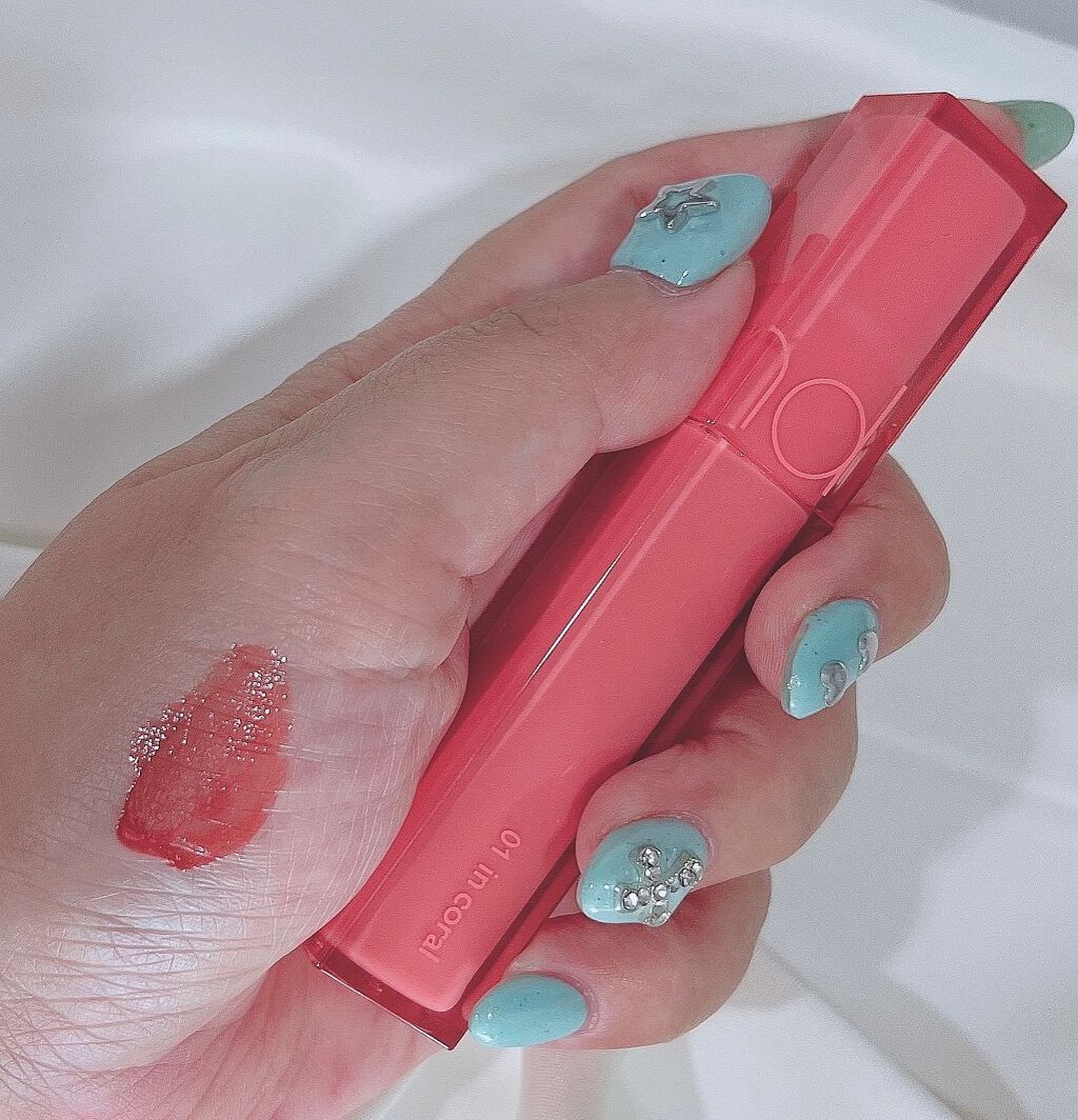 デュイフルウォーターティント/rom&nd/リップティントを使ったクチコミ（3枚目）