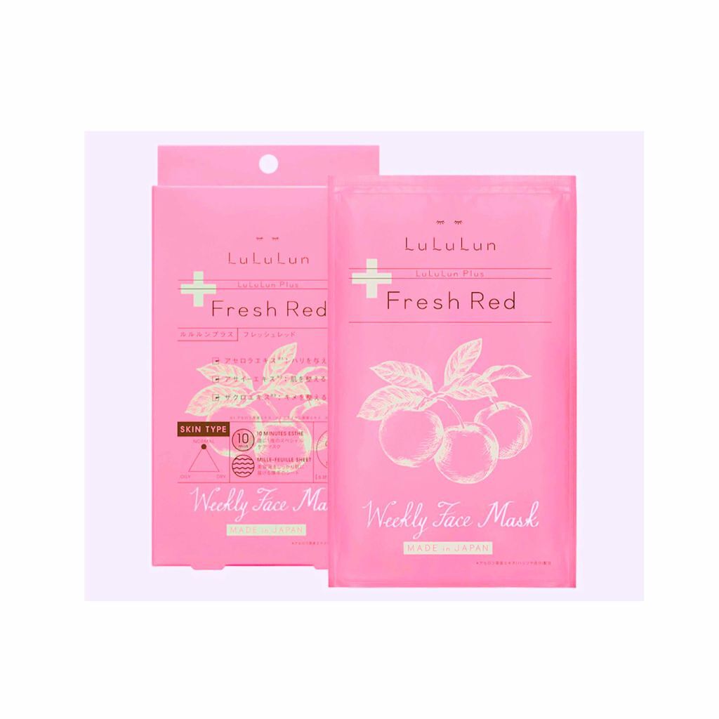 ルルルンプラス フレッシュレッド/ルルルン/シートマスク・パックを使ったクチコミ（1枚目）