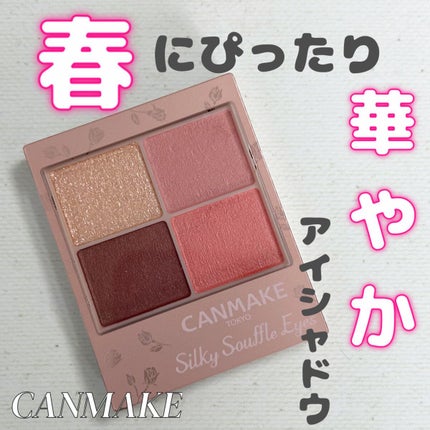 シルキースフレアイズ(マットタイプ)/キャンメイク/アイシャドウパレットを使ったクチコミ(1枚目)