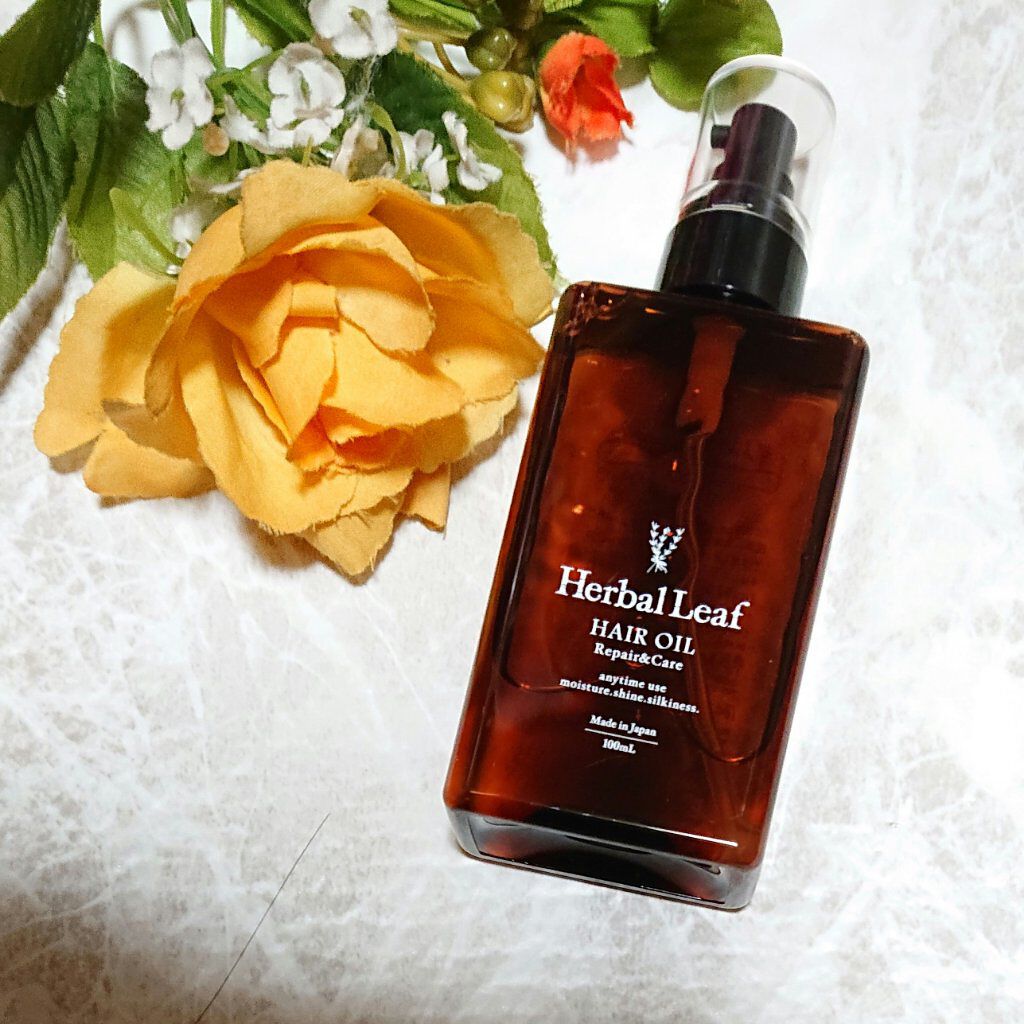 オーガニックヘアオイル フレッシュティーの香り/ハーバルリーフ/ヘアオイルを使ったクチコミ（2枚目）