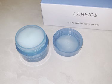 ウォータースリーピングパック/LANEIGE/フェイスクリームを使ったクチコミ（2枚目）