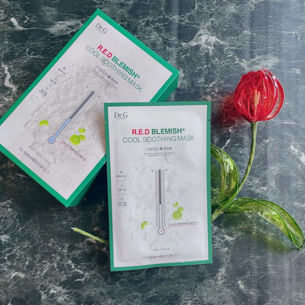 レッドブレミッシュ クールスージングマスク/Dr.G/シートマスク・パックを使ったクチコミ（1枚目）