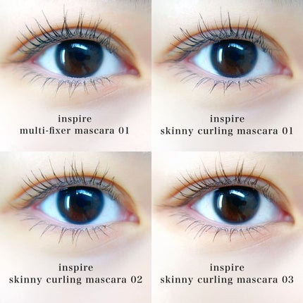 インスパイアスキニーカーリングマスカラ/mude./マスカラを使ったクチコミ(5枚目)