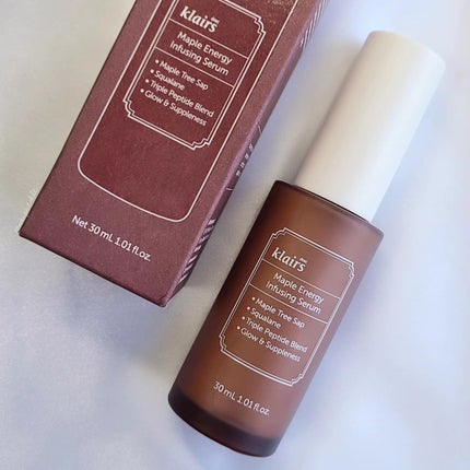 メープルエナジーインフュージングセラム/Klairs/美容液を使ったクチコミ(4枚目)