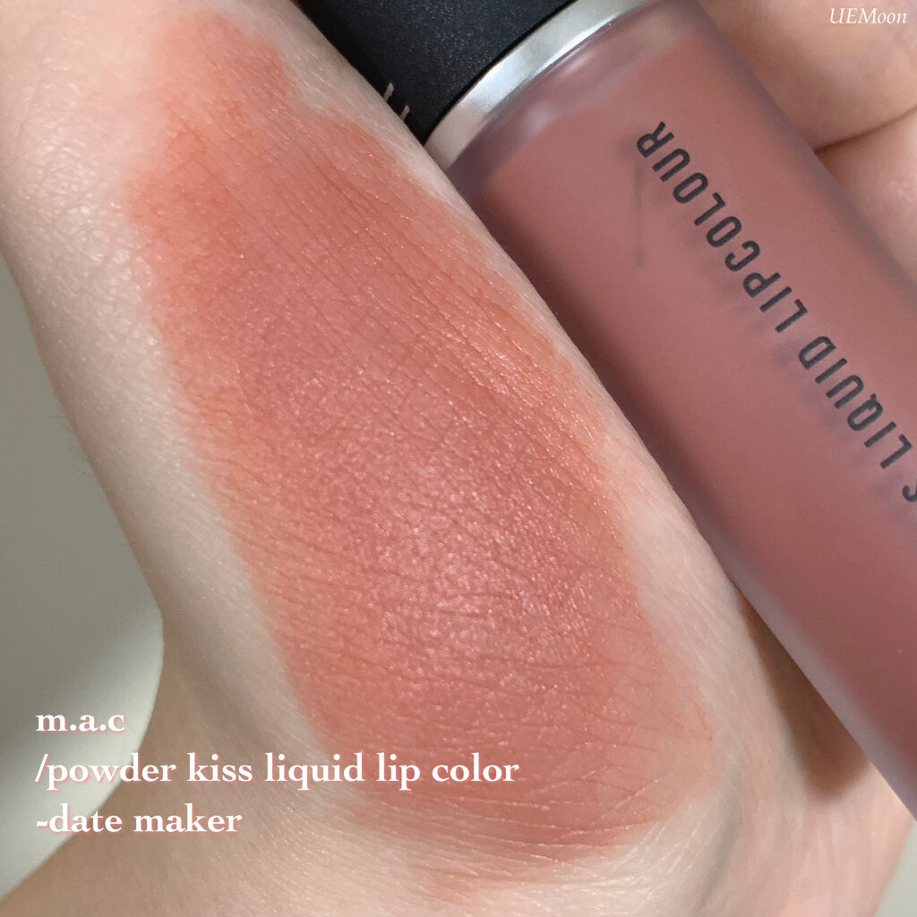 パウダー キス リキッド リップカラー マル イット オーバー/M・A・C/口紅を使ったクチコミ（2枚目）