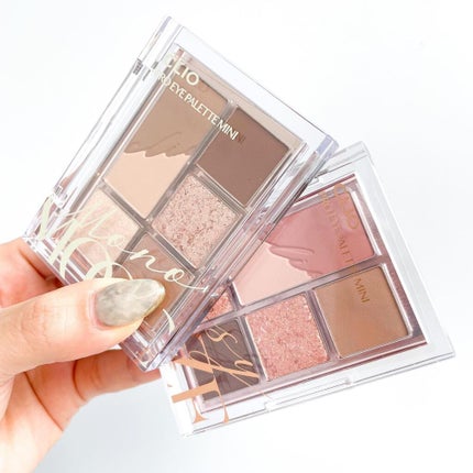 Hiromi【カラコン・コスメ好き】 on LIPS 「CLIOプロアイパレットミニ.捨て色なしのアイパレットミニ🎨C..」(9枚目)