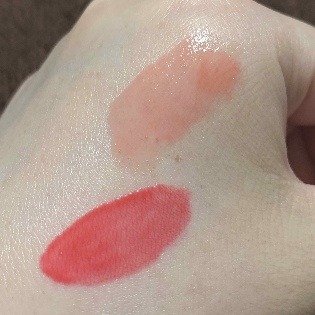 Blooming Kitty リップグロス/DAISO/リップグロスを使ったクチコミ（3枚目）