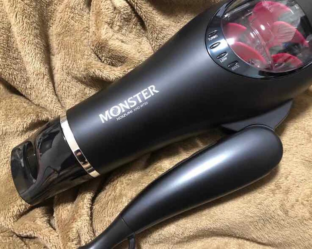 モンスター ダブルファンドライヤー KHD-W710/KOIZUMI/ドライヤーを使ったクチコミ(3枚目)
