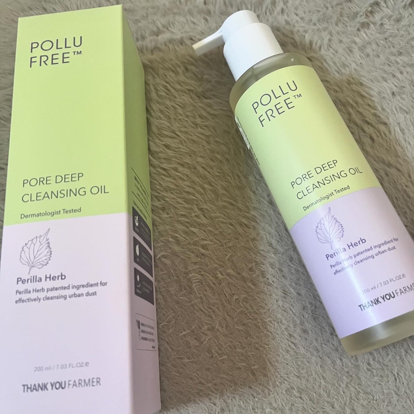 Pollufree TM ポアディープクレンジングオイル/THANK YOU FARMER/オイルクレンジングを使ったクチコミ(1枚目)