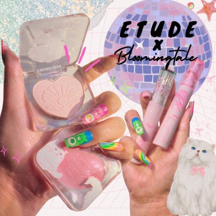 ハートポップブラッシャー ピンクアブー/ETUDE/パウダーチークを使ったクチコミ(1枚目)