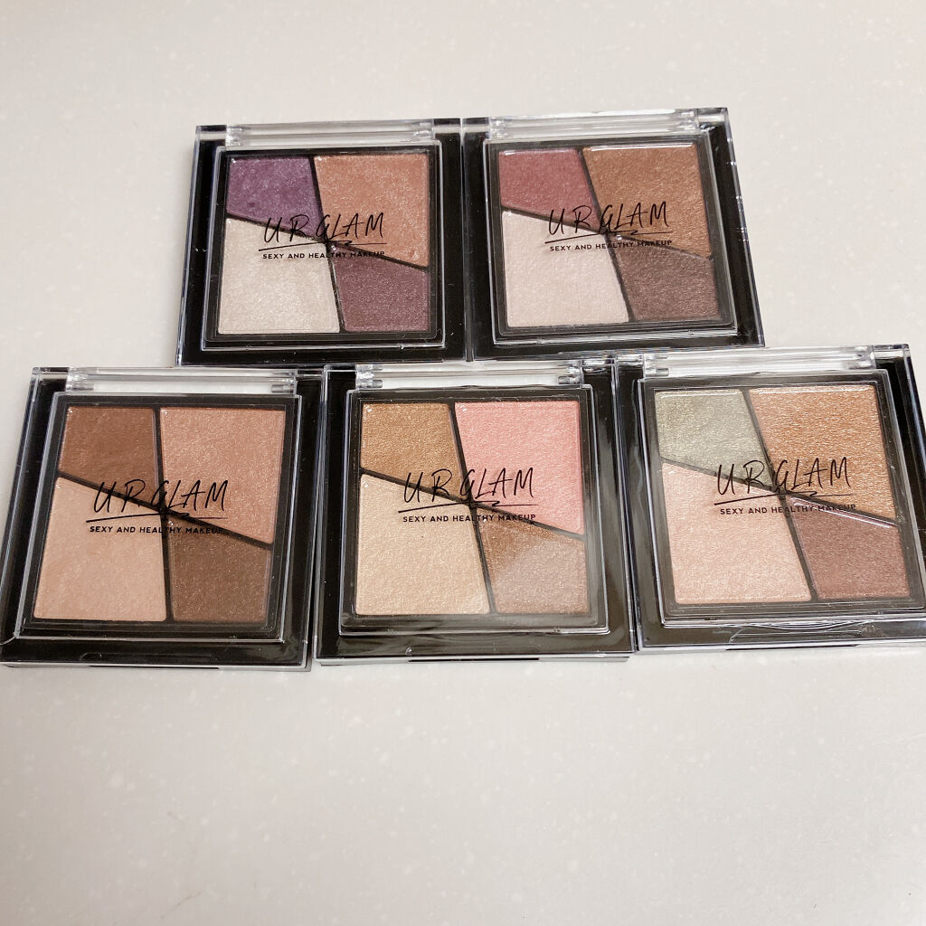 UR GLAM　VELVET EYE COLOR PALETTE/U R GLAM/アイシャドウパレットを使ったクチコミ（1枚目）