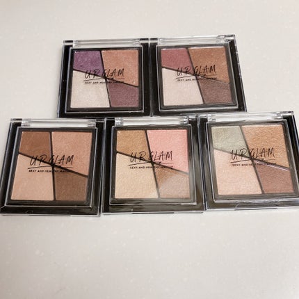 UR GLAM VELVET EYE COLOR PALETTE/U R GLAM/アイシャドウパレットを使ったクチコミ(1枚目)