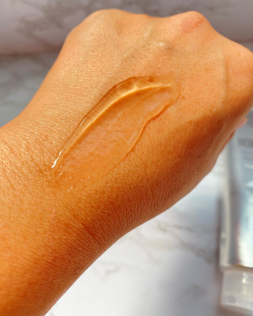 薬用ホワイトニングゲル/NONON(ノンノン)/美容液を使ったクチコミ（3枚目）