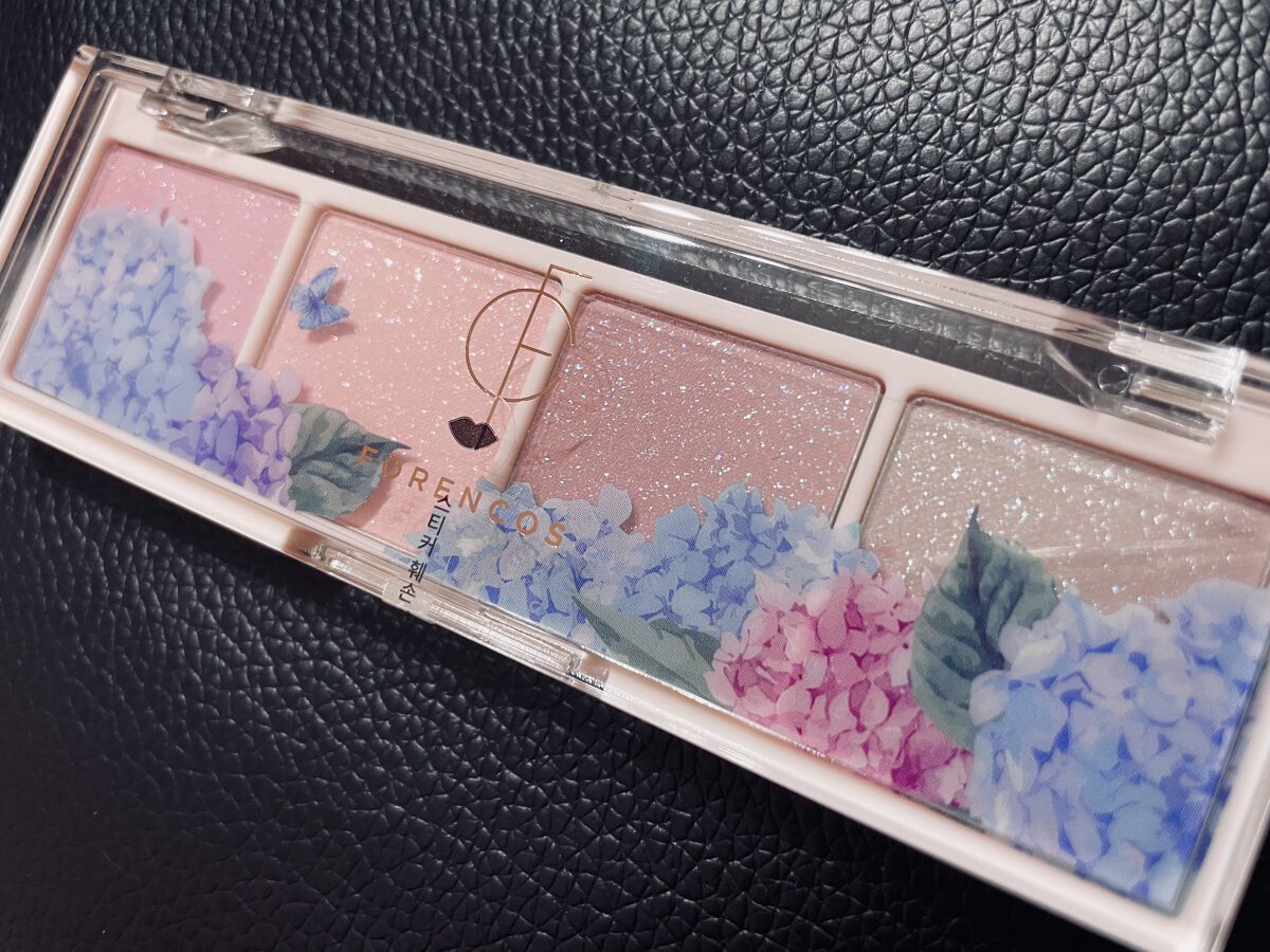 ベアシャドウパレット 10 ハイドレンジア/フォレンコス/アイシャドウパレットを使ったクチコミ（1枚目）