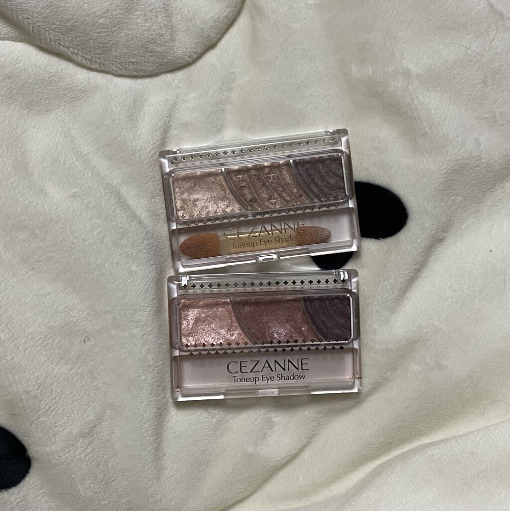 トーンアップアイシャドウ/CEZANNE/アイシャドウパレットを使ったクチコミ（3枚目）