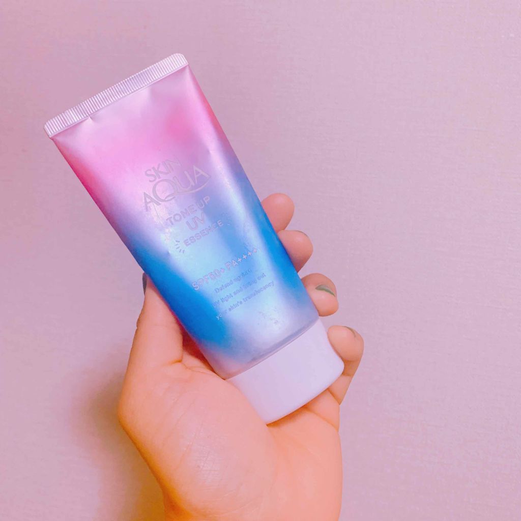 スキンアクア トーンアップUVエッセンス/スキンアクア/日焼け止めクリームを使ったクチコミ(1枚目)