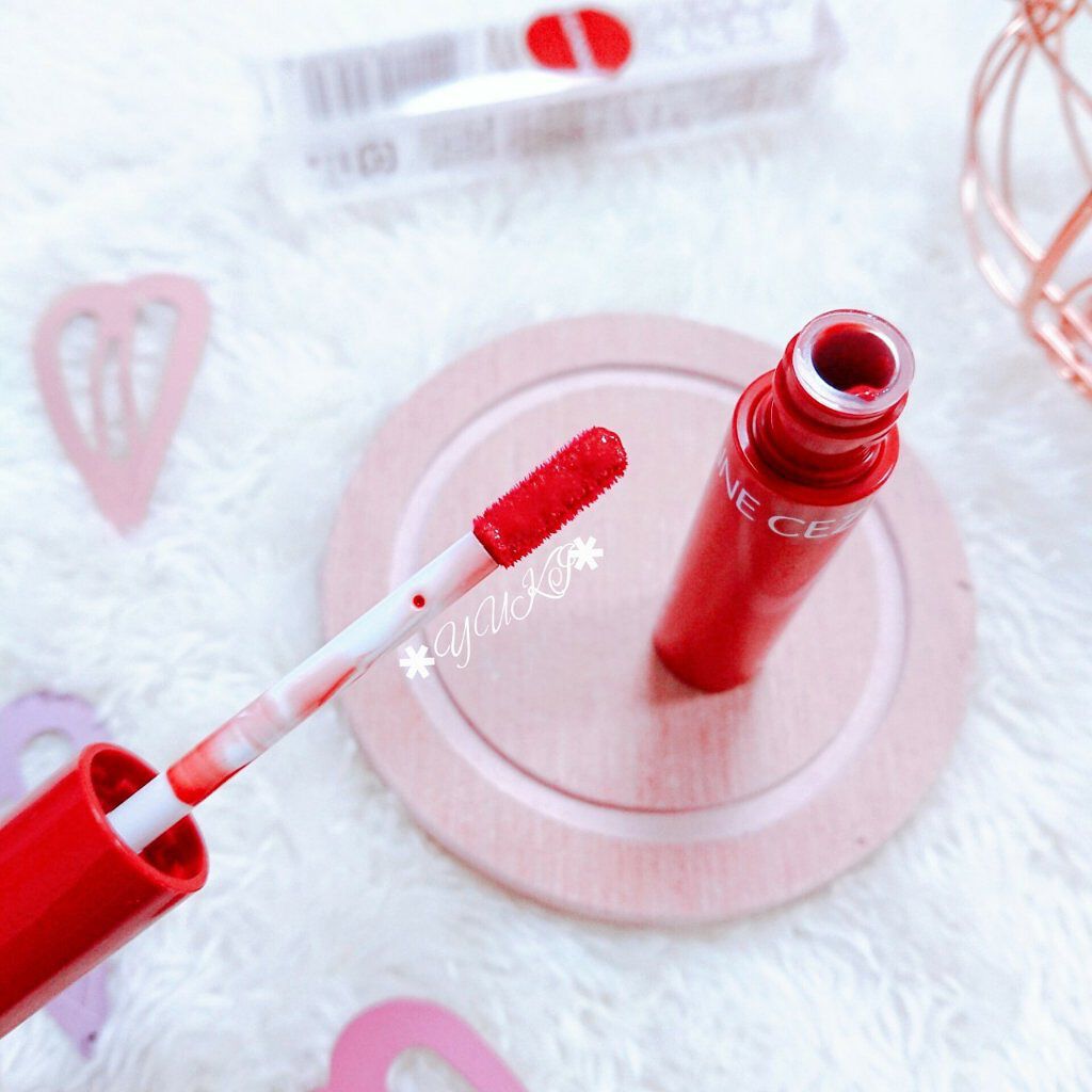 ウォータリーティントリップ/CEZANNE/リップティントを使ったクチコミ（3枚目）